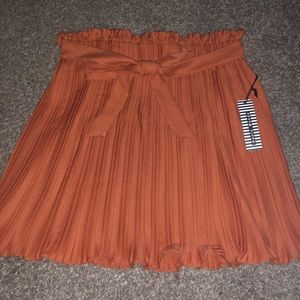 Orange skirt